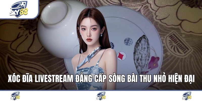 Xóc Đĩa Livestream Đẳng Cấp Sòng Bài Thu Nhỏ Hiện Đại